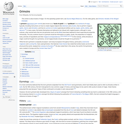 Grimoire - Wikipedia