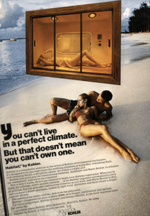 Early 80s advertisements for the Kohler Habitat