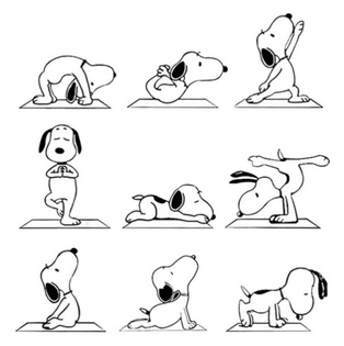 Snoopy Yoga