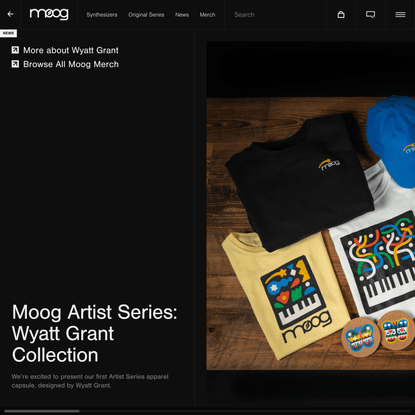 Moog Artist Series: Wyatt Grant Collection | Moog