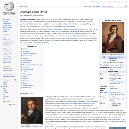 Jacques-Louis David - Wikipedia