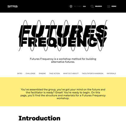 Futures Frequency - Sitra