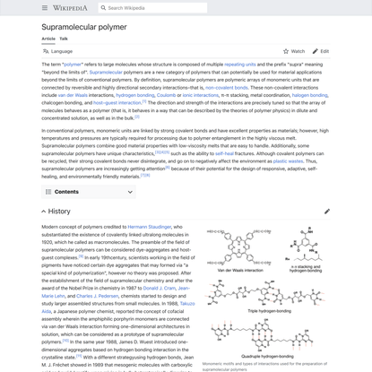 Supramolecular polymer - Wikipedia
