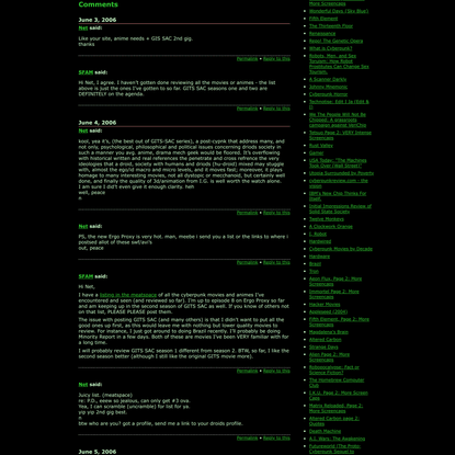 Cyberpunk Review » Cyberpunk Animes