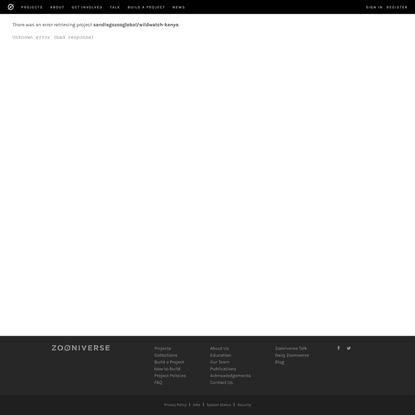 Zooniverse