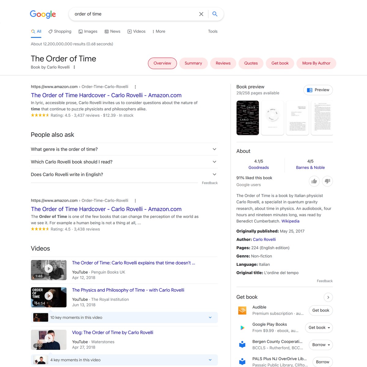 order of time Google Search — Are.na