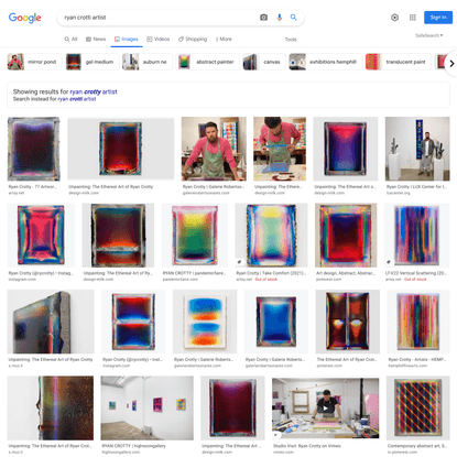 ryan crotti artist - Google Search