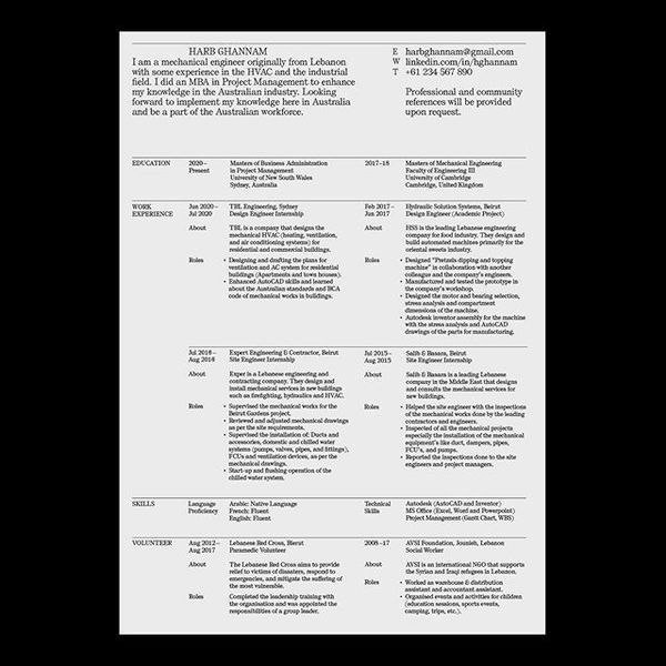 CV 