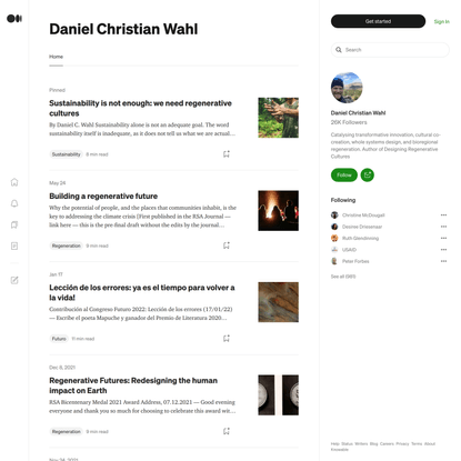 Daniel Christian Wahl – Medium