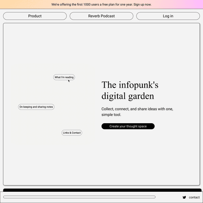 Sane — All your ideas, in one place