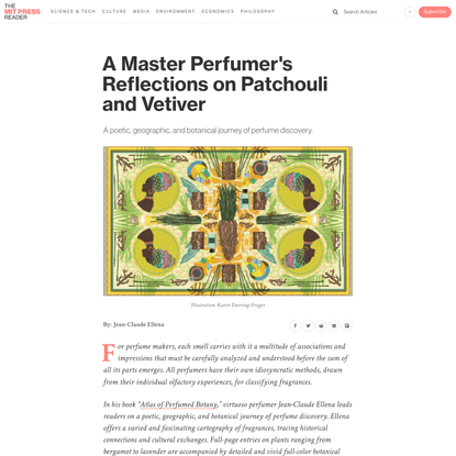 A Master Perfumer’s Reflections on Patchouli and Vetiver