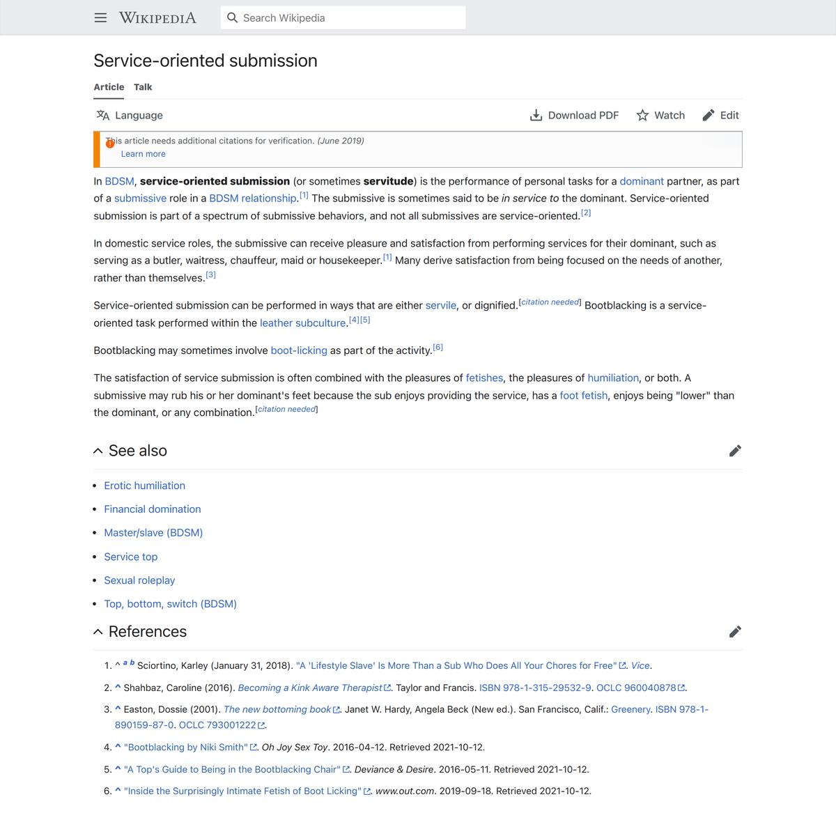 Service-oriented submission - Wikipedia | Are.na