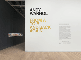 Andy Warhol— From A to B and Back Again