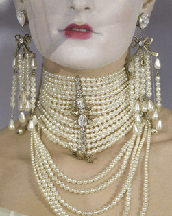 Christian Dior Haute Couture Spring 2007 Jewelry detail