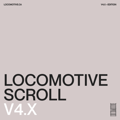 Locomotive Scroll | Detection of elements in viewport &amp; smooth scrolling with parallax effects.