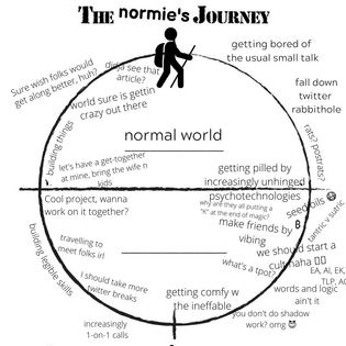 "the normie's journey"