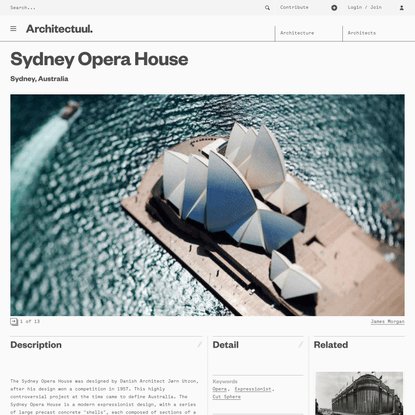 Sydney Opera House | Architectuul