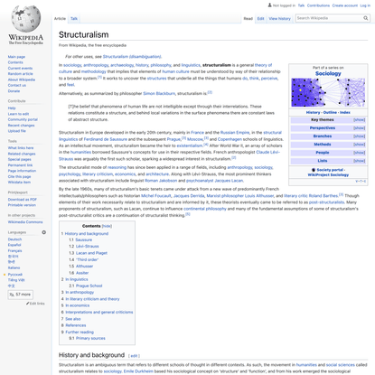 Structuralism - Wikipedia