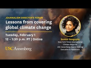 Lessons from Covering Global Climate Change with Somini Sengupta, NYT International Climate Reporter