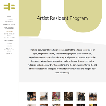 Residency | Ellis-Beauregard Foundation