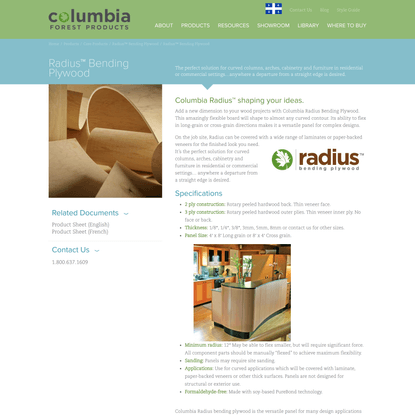 Radius Bending Plywood | Bendable &amp; Flexible Plywood
