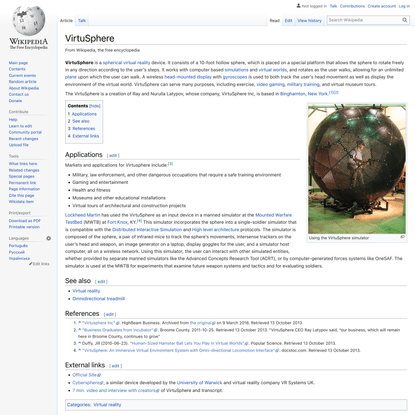 VirtuSphere - Wikipedia
