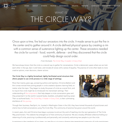 The Circle Way — The Circle Way
