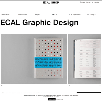 ECAL Graphic Design - ECAL Shop