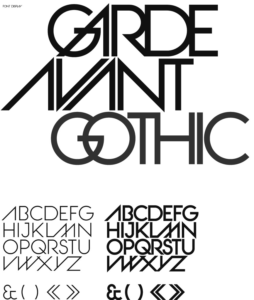 ITC Avant Garde Gothic — Are.na