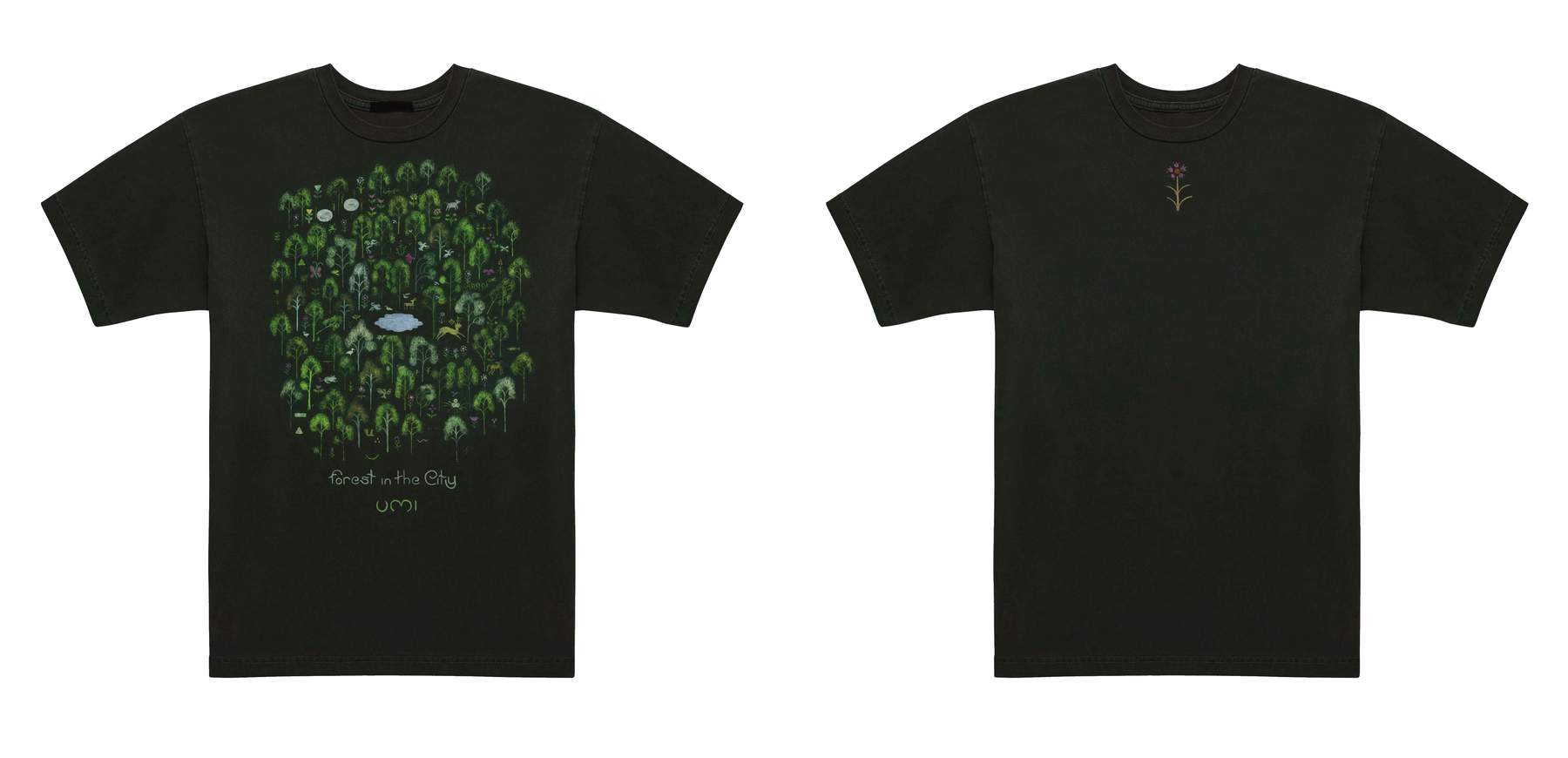 Umi Forest in the City Map Tee