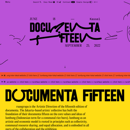 documenta fifteen
