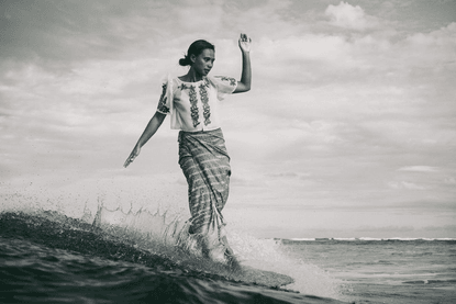 Combining Surfing, Fashion, and History to Reimagine the Power of Women in the Philippines