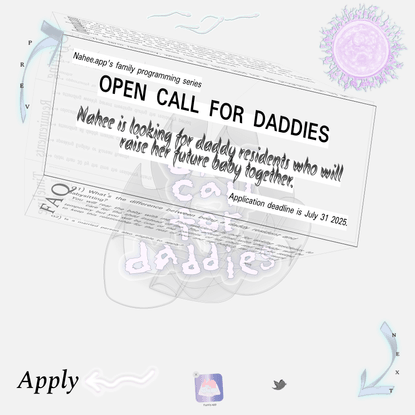 Open call for daddies