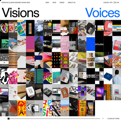 Visions - Graphic Elisava degree show 2022