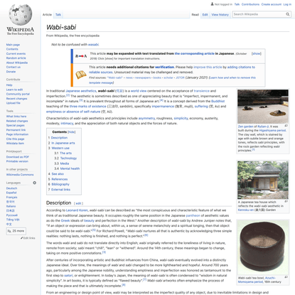 Wabi-sabi - Wikipedia