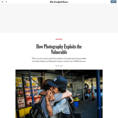 Opinion | How Photography Exploits the Vulnerable (Published 2018)