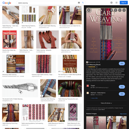 tablet weaving - Google Search