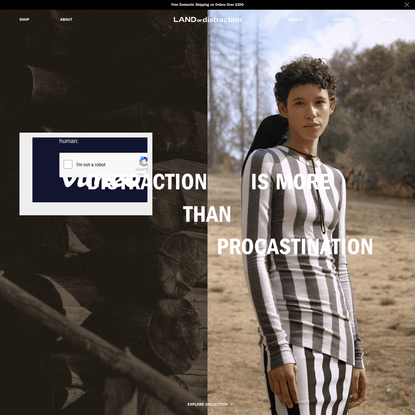 LAND of distraction | Designer Women's Clothing