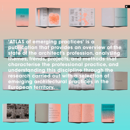 ATLAS of emerging practices: about being an architect in the 21st century – Itinerant Office