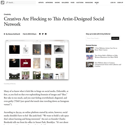 Creatives Are Flocking to this Artist-Designed Social Network