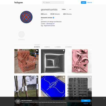 Geometric Artists 🌀 (@geometricartists) • Instagram photos and videos
