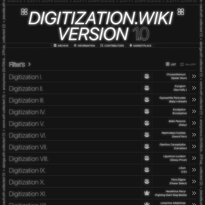 Digitization.wiki