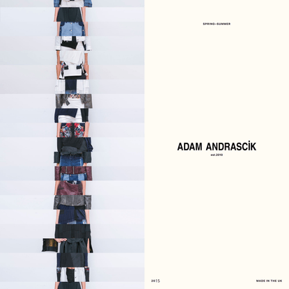 Adam Andrascik — Womenswear