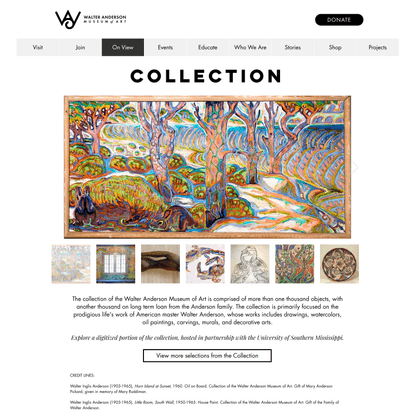 Collection | Walter Anderson MoA