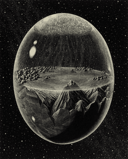 Llega la noche eterna al huevo cósmico  Deluge (1990) - Hitoshi Karasawa