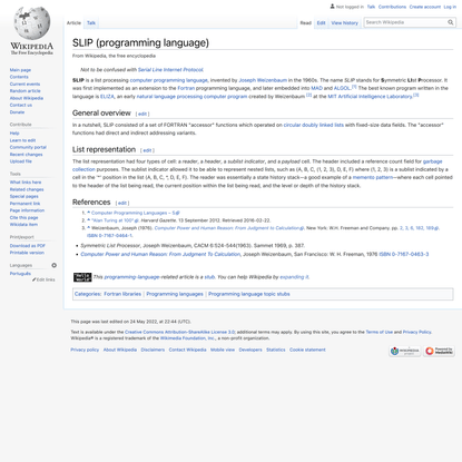 SLIP (programming language) - Wikipedia