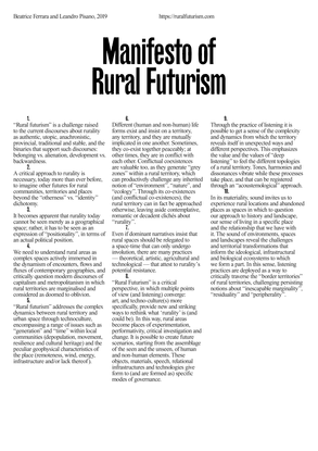 Rural Futurism