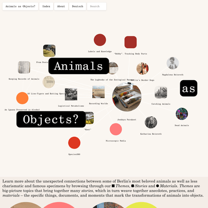 Animals as Objects?