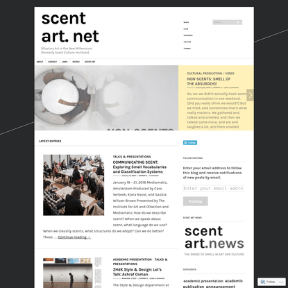 scent art. net