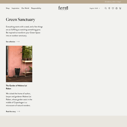 Danish design | Furniture, accessories and lamps - ferm LIVING
